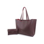 Bolsa Saco Grande Laura Vinho