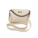 Bolsa Tiracolo Pequena Kiara Marfim
