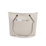 Bolsa Saco Sacola Grande Esther Marfim