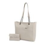 Bolsa Saco Sacola Grande Esther Marfim