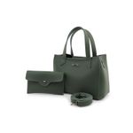 Bolsa Média Tiracolo Lorena Verde Militar