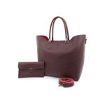 Bolsa Sacola Grande Larissa Vinho