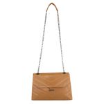 Bolsa Tiracolo Média Matelasse Isa Caramelo