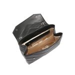 Bolsa Tiracolo Média Matelasse Isa Preta