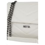 Bolsa Tiracolo Média Matelasse Isa Marfim
