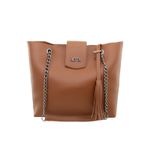 Kit Saco Caramelo + Kiara Verde