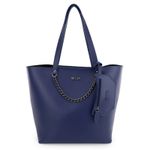 Bolsa Saco Sacola Grande Kiara Azul Marinho 