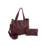 Bolsa Saco Tiracolo Lara Vinho