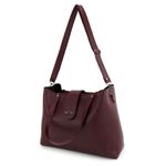 Bolsa Saco Tiracolo Lara Vinho