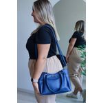 Bolsa Tiracolo Média Betina Azul Marinho