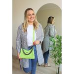  Bolsa Tiracolo Média Ágata Verde Lima