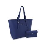 Bolsa Saco Fivela Elisa Azul