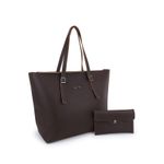 Bolsa Saco Fivela Elisa Café