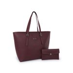 Bolsa Saco Fivela Elisa Vinho