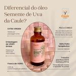 Óleo de Semente de Uva Extra Virgem Ayurveda Caule 50ml
