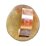 Pulseira de Cobre Puro | Bracelete 7 Chakras Caule