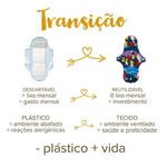 Absorvente de Pano Korui MINI Conforto Natural Ciranda