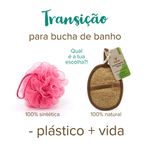 Bucha Vegetal - Banho - Caule - Oval - lixo zero