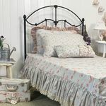 Cama Flor de Lis Solteiro Americano Pez. Reta