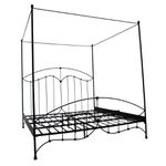 Cama C/ Dossel Flor de Lis King Pez. 80
