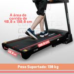 Esteira Semiprofissional CT-250 - Consport