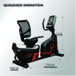 Bicicleta Horizontal H-3000 - Consport