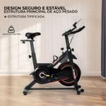 Bicicleta Spinning S100 Connect - Consport 