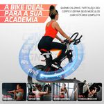 Bicicleta Spinning Profissional S-500 - 4 Níveis - Consport
