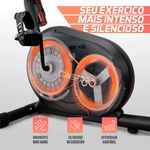 Bicicleta Vertical V-1000 Connect - Preta - Consport