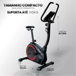 Bicicleta Vertical V-2000 - Consport