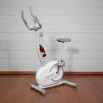 Bicicleta Vertical V-1000 Branca Connect - Consport 