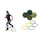 Argola Hexagonal de Agilidade Azul - Consport
