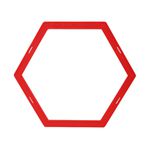 Argola Hexagonal de Agilidade Vermelho - Consport 