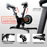 Bicicleta Spinning S-200 Connect - Consport