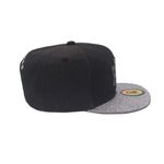 Boné Snapback Rhino Size Glitter Preto e Prata