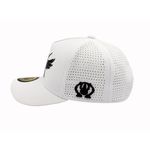 Boné Trucker Rhino Size Bola8 aba curva Branco