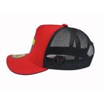 Boné Trucker Rhino Size Vermelho Tema Games