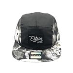 Boné E-STARS 5Panel Floral Negra