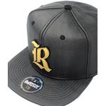 Boné Rhino Size Snapback Los Rhino Aba Reta Preto