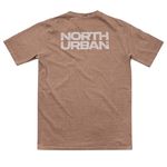 Camiseta Rhino Size North Urban Bege Lavada 