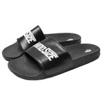 Chinelo Slide Rhino Size Preto e Branco 