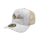 Boné Rhino Size Gold aba curva Branco