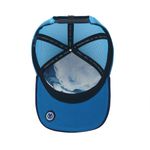 Boné Trucker Rhino Size Beach aba curva azul