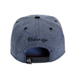 Boné RHINO SIZE Snapback Aba Reta Chumbo e preto