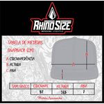 Boné Snapback Rhinosize Preto com Ilhós