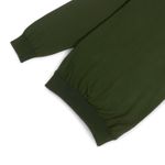 TRICOT CLÁSSICO MASCULINO GOLA CARECA VERDE MUSGO - RHOUKER