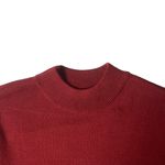 SUETER MASCULINO PREMIUM GOLA ALTA BORDÔ - RHOUKER