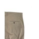 CALÇA CHINO RHOUKER SLIM FIT SARJA BEGE 100% ALGODÃO