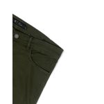 CALÇA SARJA SKINNY RHOUKER VERDE 100% ALGODÃO