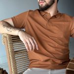 POLO PIMA PIQUET OCRE RHOUKER
